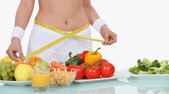 measure waist while losing weight with proper nutrition