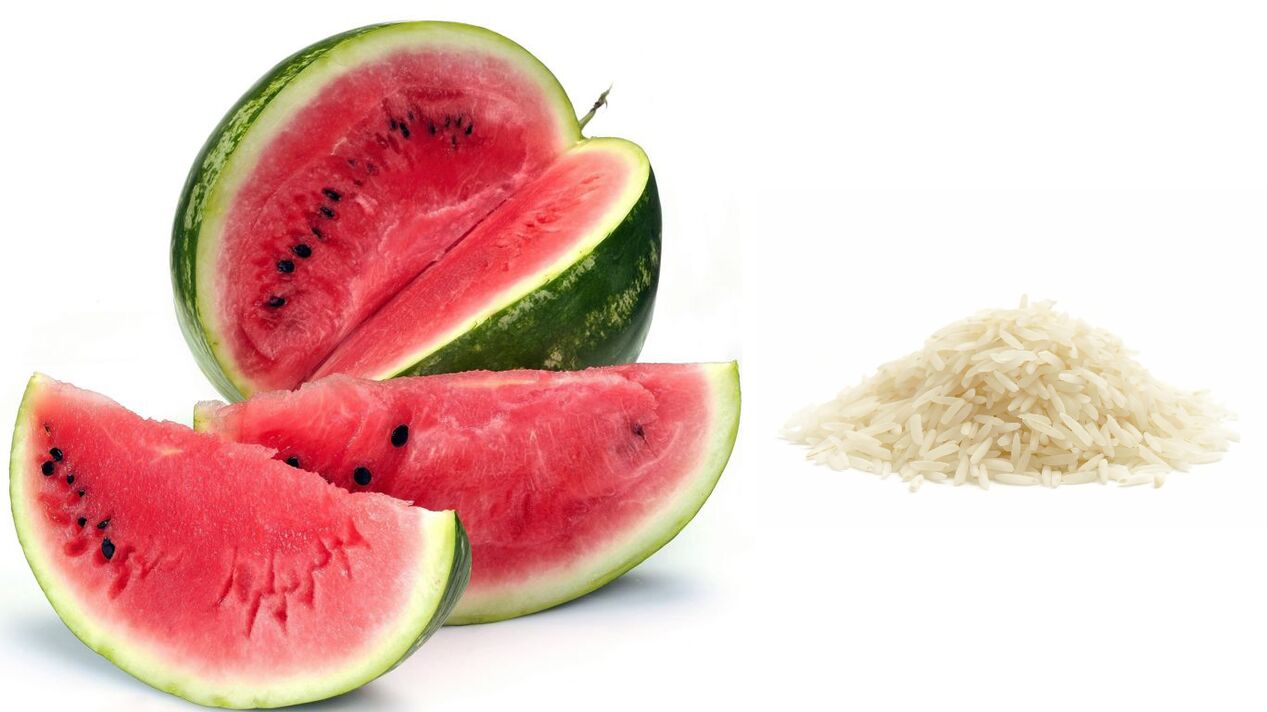 watermelon rice diet