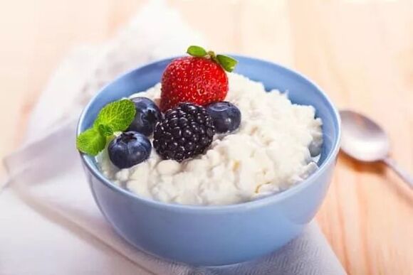 cottage cheese with fruits for weight loss